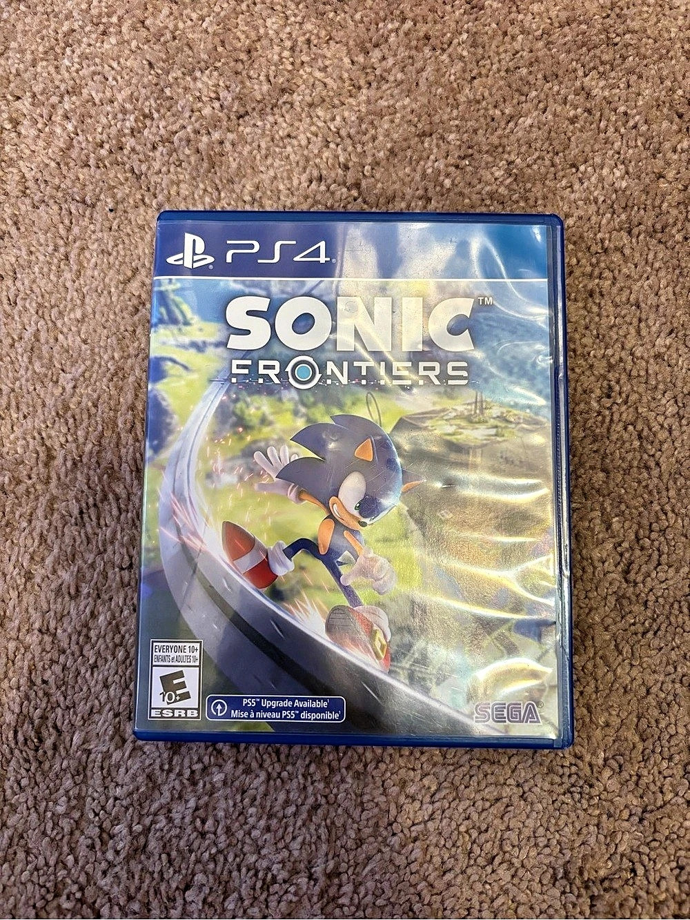 Sega Sonic Frontiers PS4 Video Game